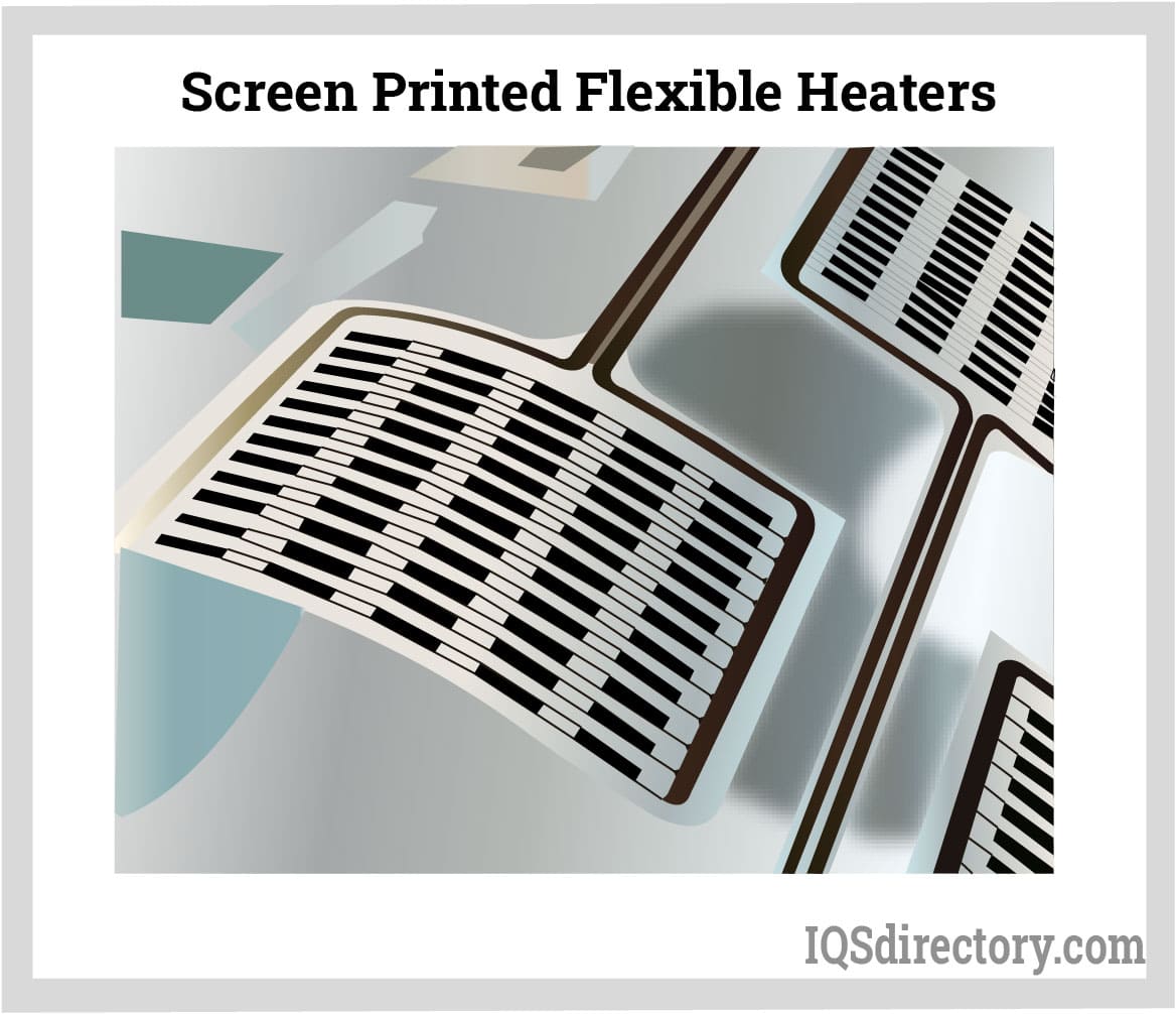 Screen Printed Flexible Heaters